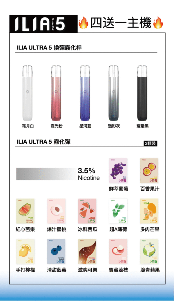 💥【限時特惠】【買4盒送主機】✨ILIA哩亞五代蛋❤️‍3顆入❤️‍不通用一代❤️‍